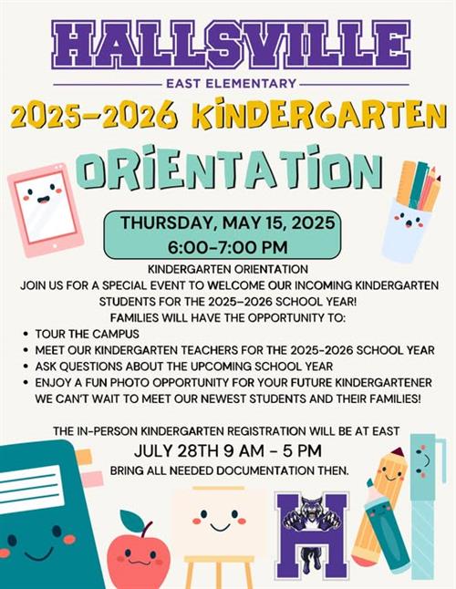 Kindergarten Orientation